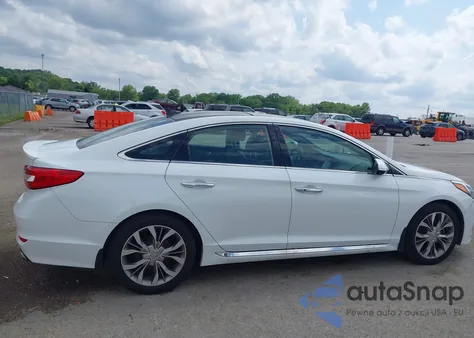 2017 Hyundai Sonata Limited 2.0T z USA, uszkodzony, nr VIN 5NPE34AB9HH514688